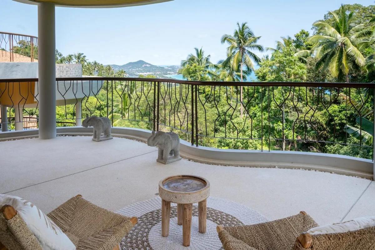 Villa Lola 2Br - Private Infinity Pool & Sea View Chaweng  Exterior photo