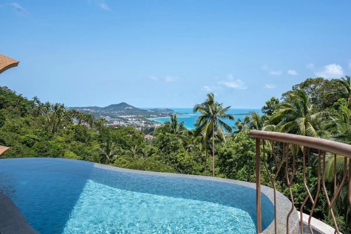 Villa Lola 2Br - Private Infinity Pool & Sea View Chaweng  Exterior photo