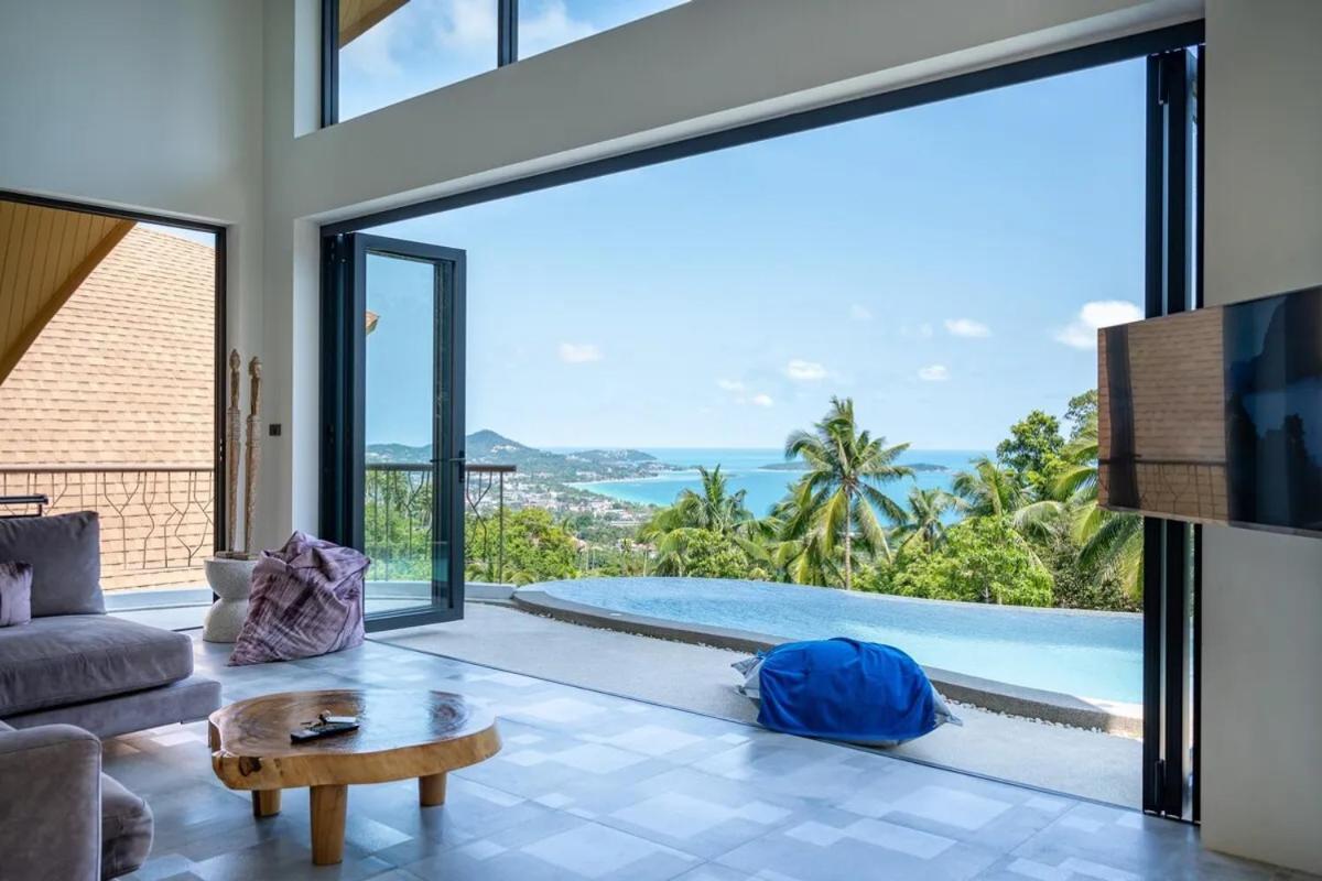 Villa Lola 2Br - Private Infinity Pool & Sea View Chaweng  Exterior photo